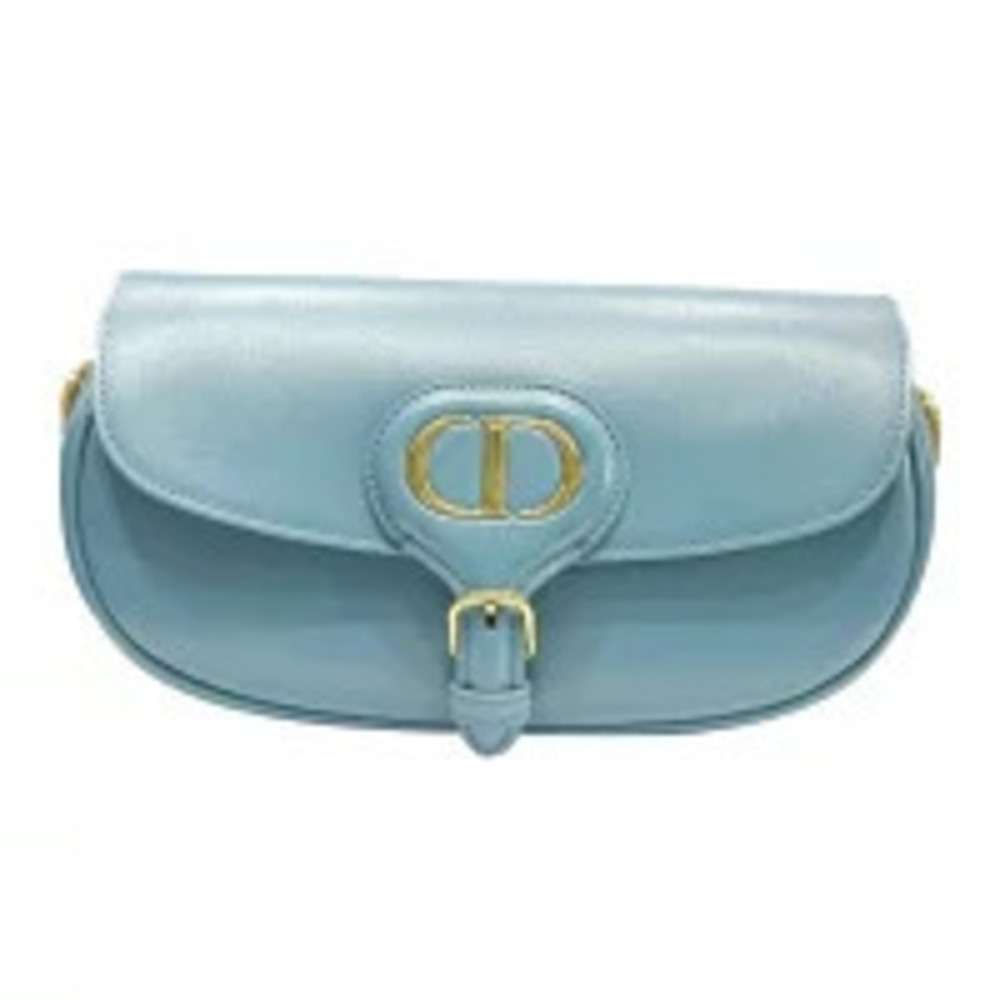 Dior  Bag West Shoulder East Christian Blue Bobby Blue
